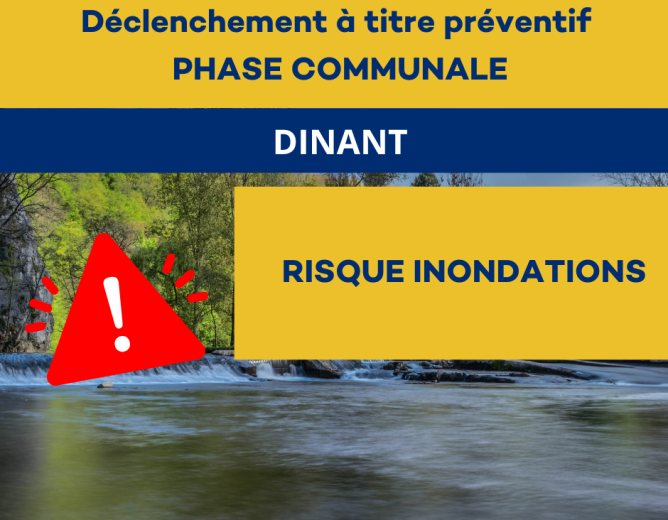 FIN de la phase communale – inondations