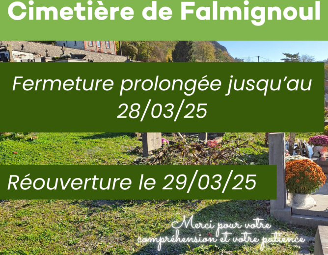 Information – cimetière de Falmignoul