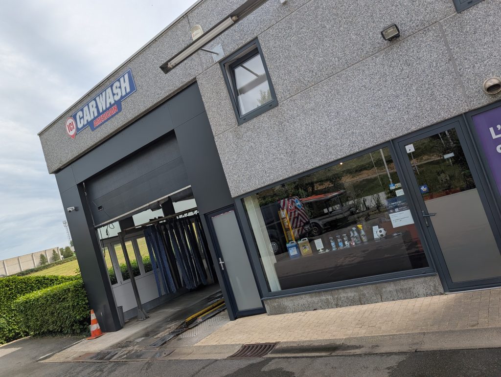 car wash américain