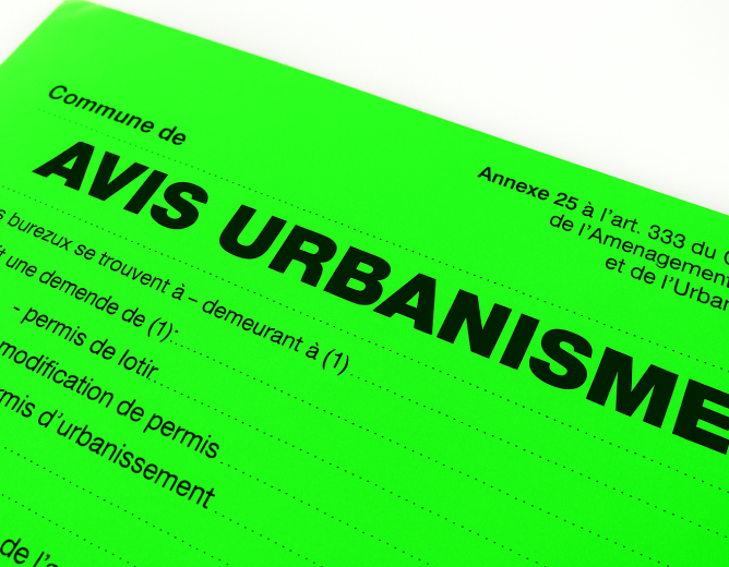 URBANISME – AVIS D’ANNONCE DE PROJET