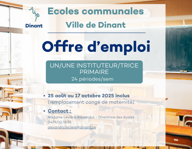 Offres d’emploi – Enseignement