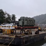 Renforcement du réseau électrique : les transformateurs d’Elia sont arrivés à destination !