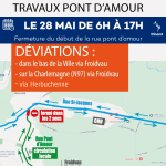 𝑭𝒆𝒓𝒎𝒆𝒕𝒖𝒓𝒆 𝒅𝒆 𝑷𝒐𝒏𝒕 𝒅&rsquo;𝑨𝒎𝒐𝒖𝒓 – 28 mai