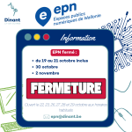 Fermeture EPN – horaires